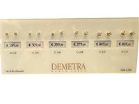 Orecchini Demetra Donna ESSENTIAL in Oro giallo Diamante 022.Q.012.Y.A3